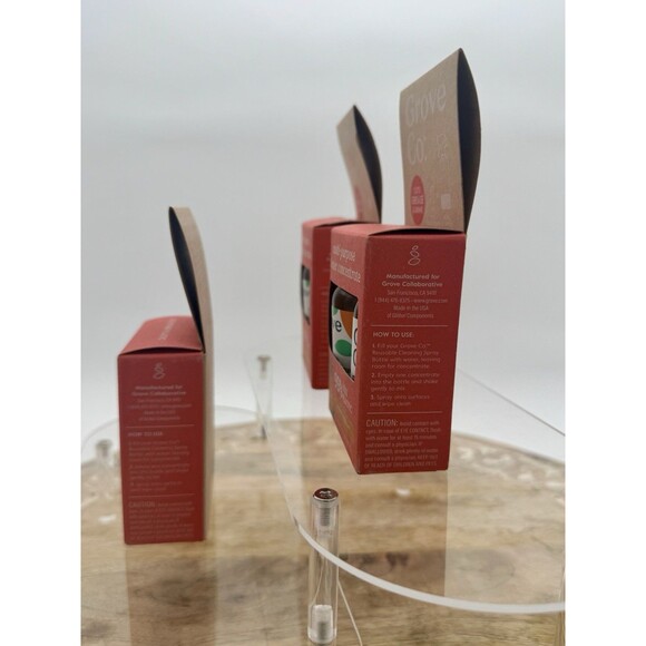 NIB Grove Co. Multi Purpose Cleaner Concentrate Orange & Rosemary 6 1oz Bottles - Picture 2 of 4